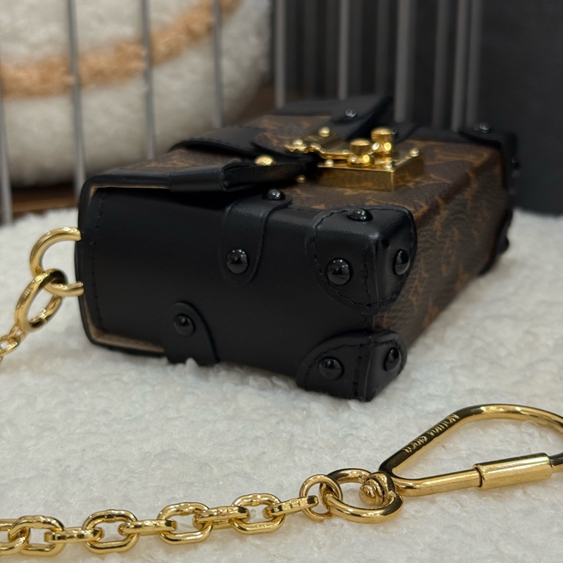 LV mini trunk 小盒子 贈Lv原廠可調節背帶-7