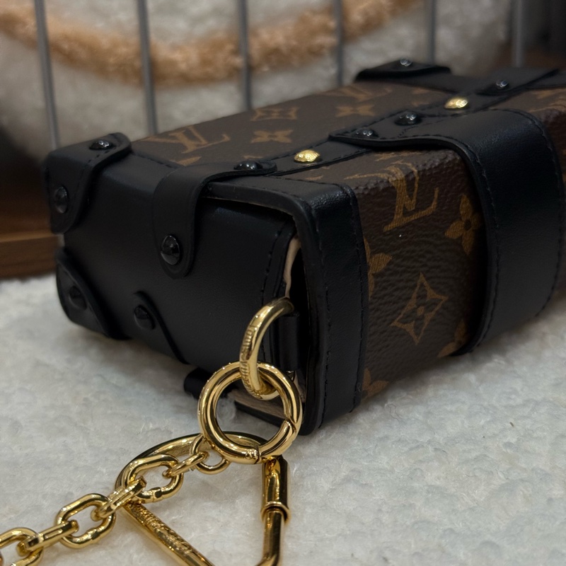 LV mini trunk 小盒子 贈Lv原廠可調節背帶-12