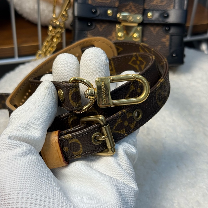 LV mini trunk 小盒子 贈Lv原廠可調節背帶-18