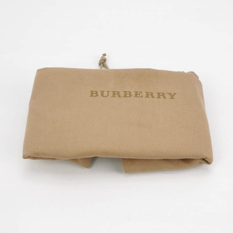 Burberry Buckle 牛皮金屬字母Logo搭扣斜挎包斜挎包-8