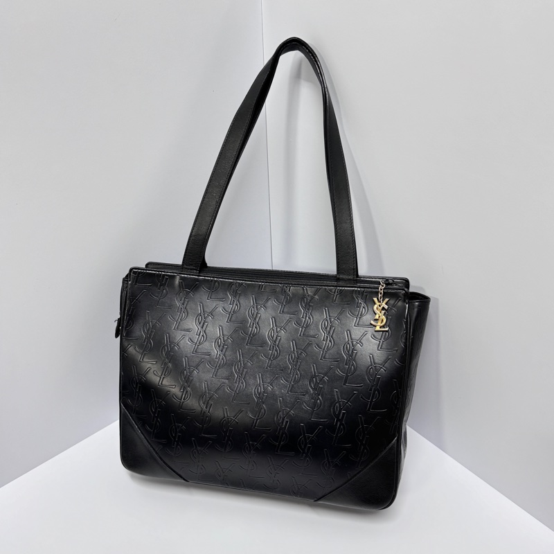 （極新🎁） YSL 聖羅蘭“ysl黑老花” 肩背包 專櫃價98000！-10