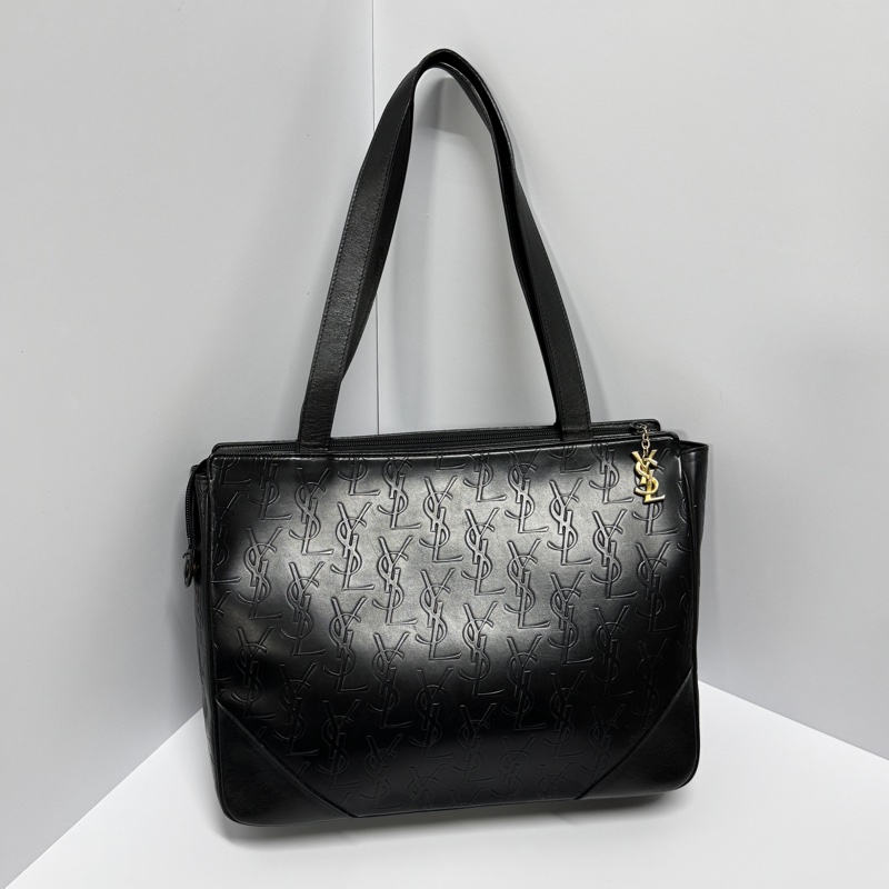 （極新🎁） YSL 聖羅蘭“ysl黑老花” 肩背包 專櫃價98000！-12