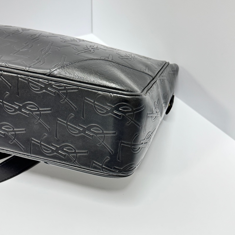 （極新🎁） YSL 聖羅蘭“ysl黑老花” 肩背包 專櫃價98000！-20