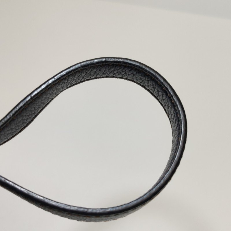 Miu Miu Miu Lady 牛皮牛仔布純色大花圓扣斜挎包單肩包-24