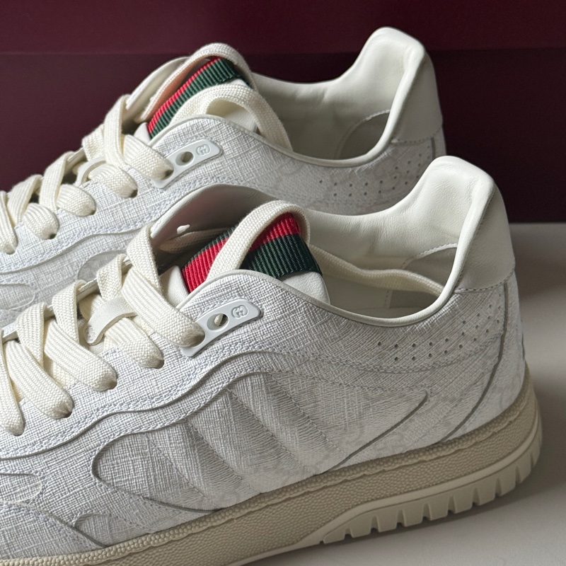 『全新』肖戰陳哲遠同款 Gucci小白鞋38.5-11