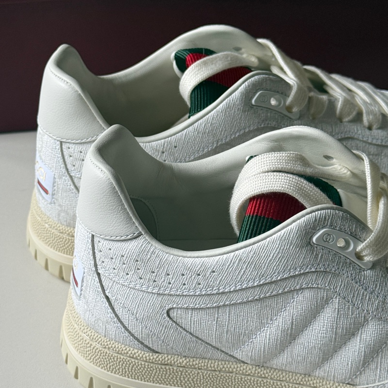 『全新』肖戰陳哲遠同款 Gucci小白鞋38.5-13