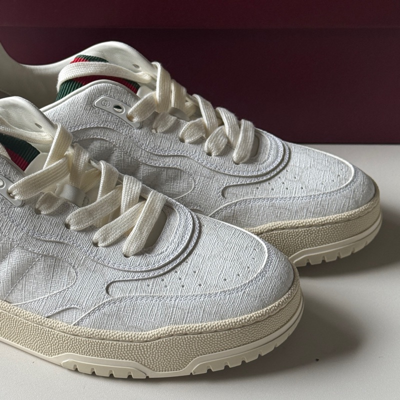 『全新』肖戰陳哲遠同款 Gucci小白鞋38.5-14