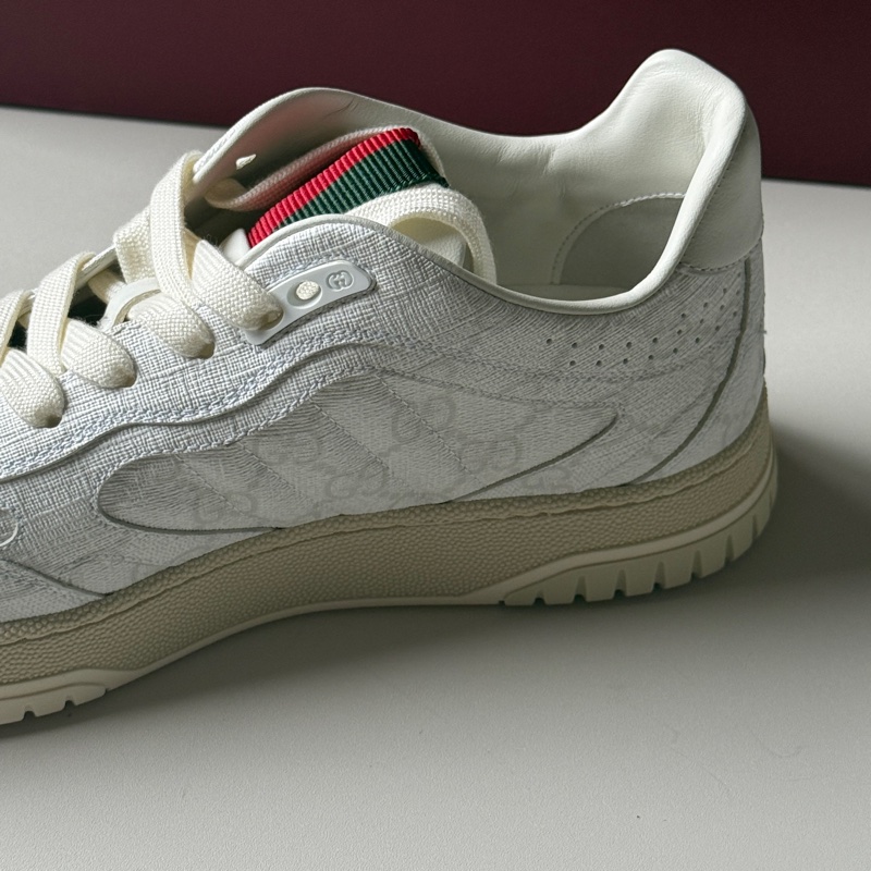 『全新』肖戰陳哲遠同款 Gucci小白鞋38.5-16