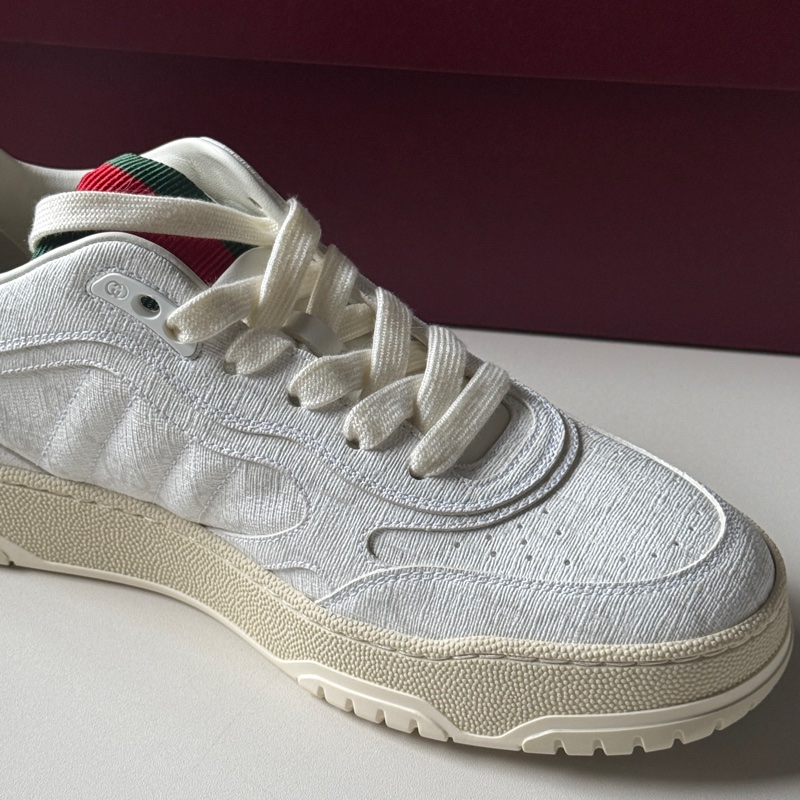 『全新』肖戰陳哲遠同款 Gucci小白鞋38.5-19