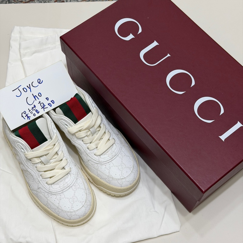914intheair精品代購『全新』肖戰陳哲遠同款 Gucci小白鞋36-39