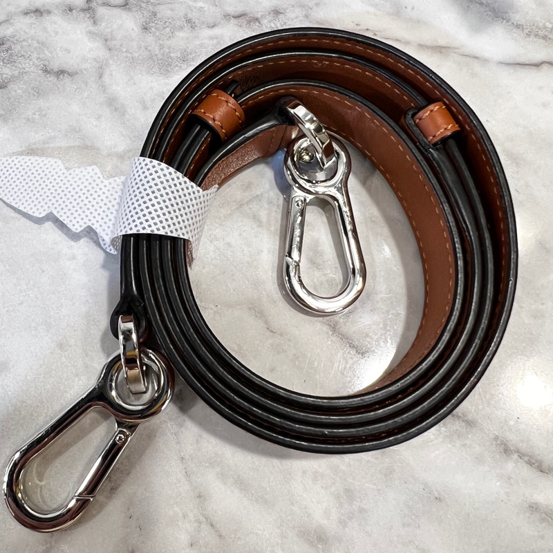 Loewe 焦糖牛皮銀釦PuzzleSmall手提斜背包-20