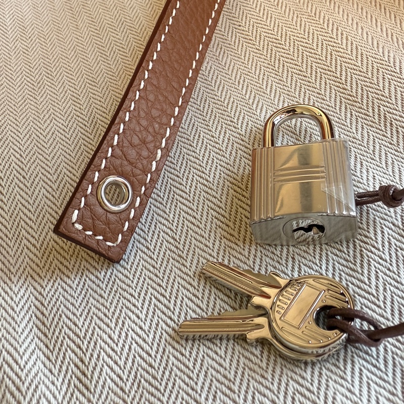 愛馬仕Picotin 18 金棕銀釦🐻全新2025年K刻-3