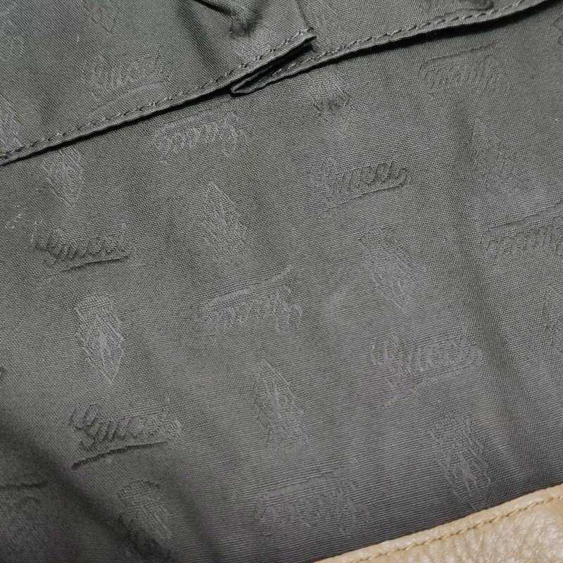 Gucci 牛皮竹節斜挎包單肩包-9