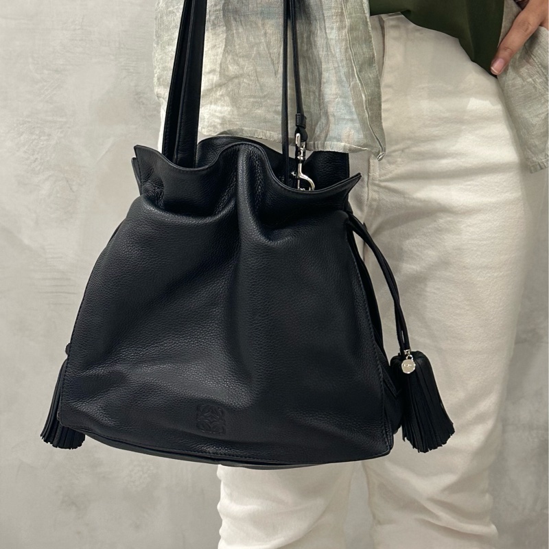 🔥優惠好價 Loewe皮革抽繩款 流蘇福袋 超稀有釋出-3