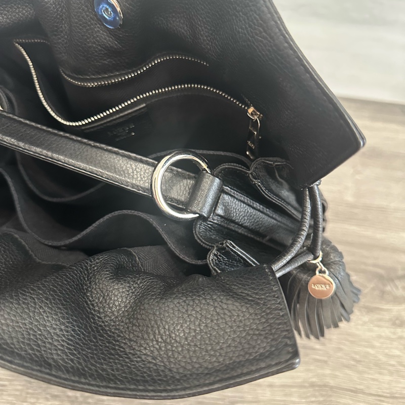 🔥優惠好價 Loewe皮革抽繩款 流蘇福袋 超稀有釋出-7