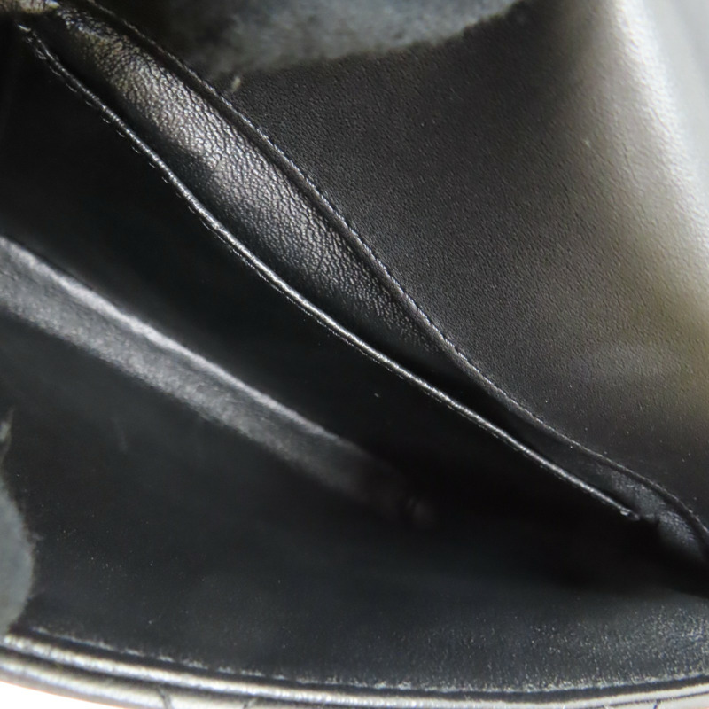 黑色 羊皮 菱格紋 CC Chic Flap 鍊帶 肩背包【CHANEL 香奈兒】-6