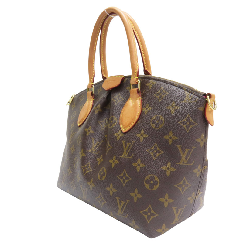 棕色 原花 PVC塗層帆布 Boetie PM 兩用包【LOUIS VUITTON LV 路易威登】 M45986-2