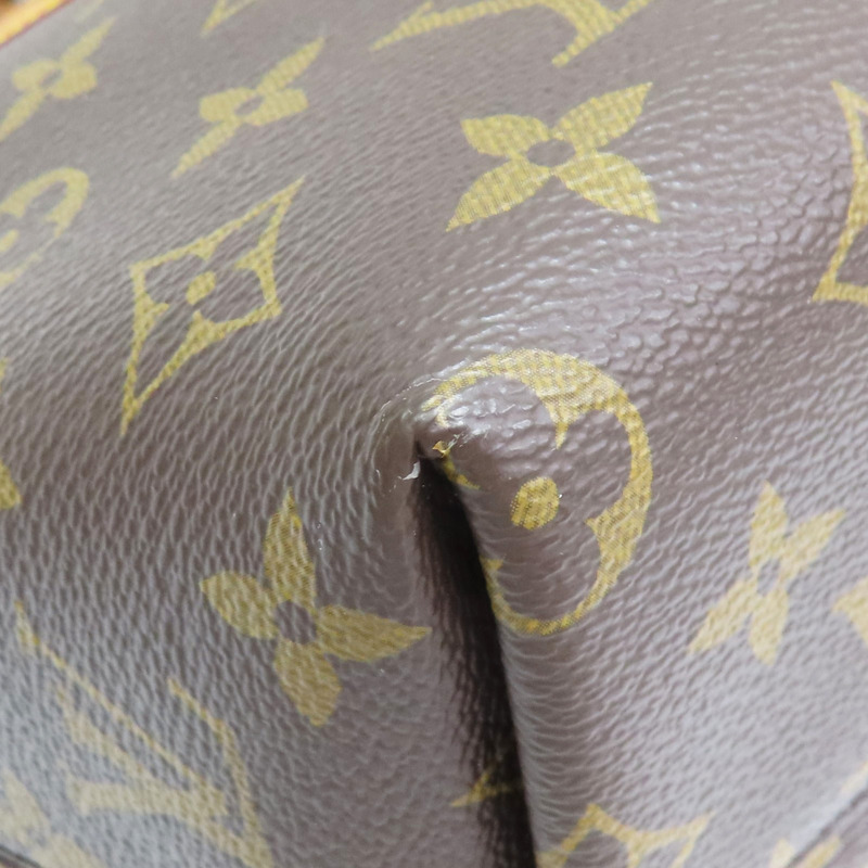 棕色 原花 PVC塗層帆布 Boetie PM 兩用包【LOUIS VUITTON LV 路易威登】 M45986-8
