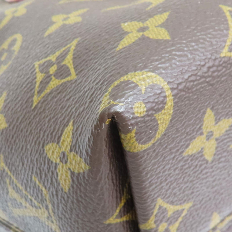 棕色 原花 PVC塗層帆布 Boetie PM 兩用包【LOUIS VUITTON LV 路易威登】 M45986-10
