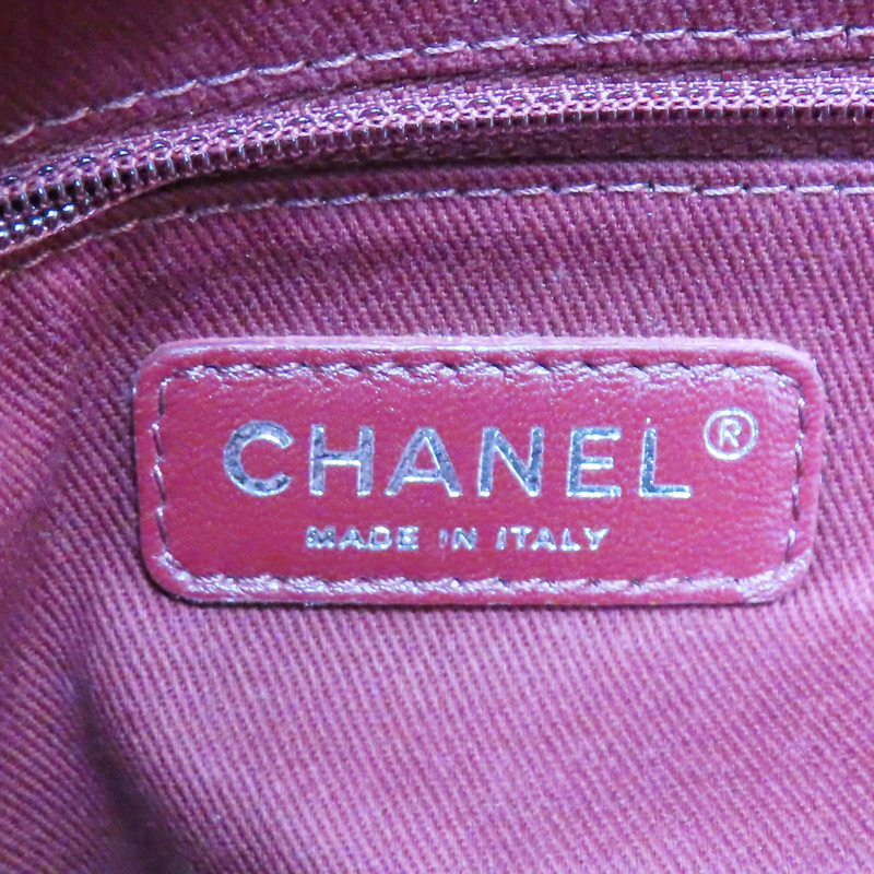 紅色 帆布 Deauville GM 沙灘包 兩用包【CHANEL 香奈兒】-6