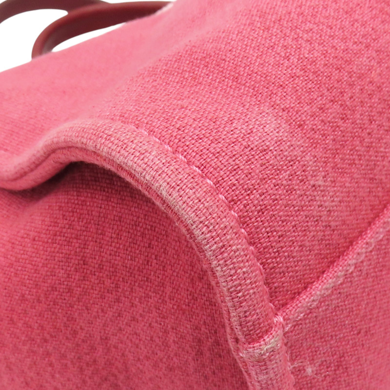 紅色 帆布 Deauville GM 沙灘包 兩用包【CHANEL 香奈兒】-11