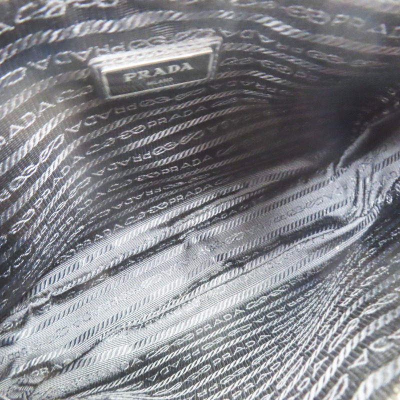 灰色 牛皮 肩背包【PRADA 普拉達】 2VH113-4