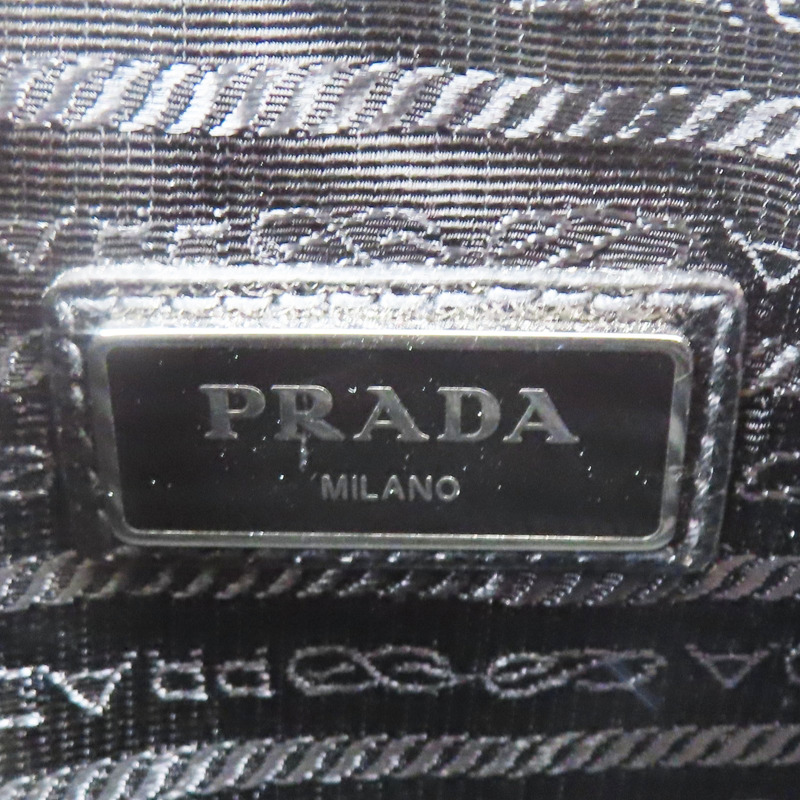 灰色 牛皮 肩背包【PRADA 普拉達】 2VH113-5