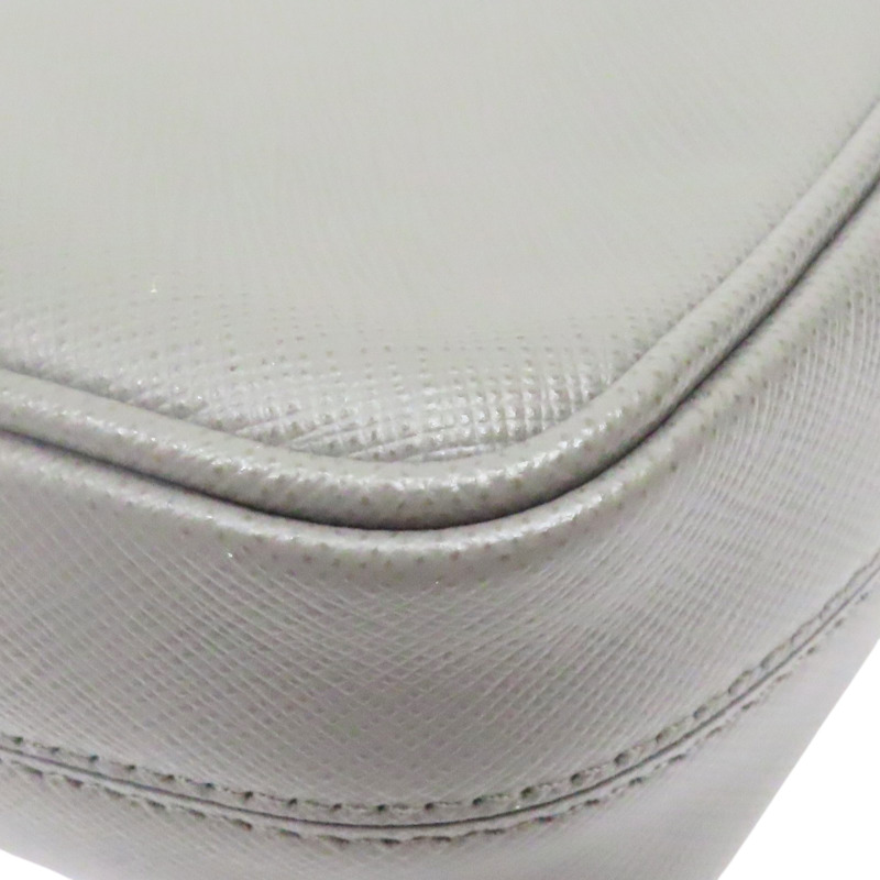 灰色 牛皮 肩背包【PRADA 普拉達】 2VH113-10