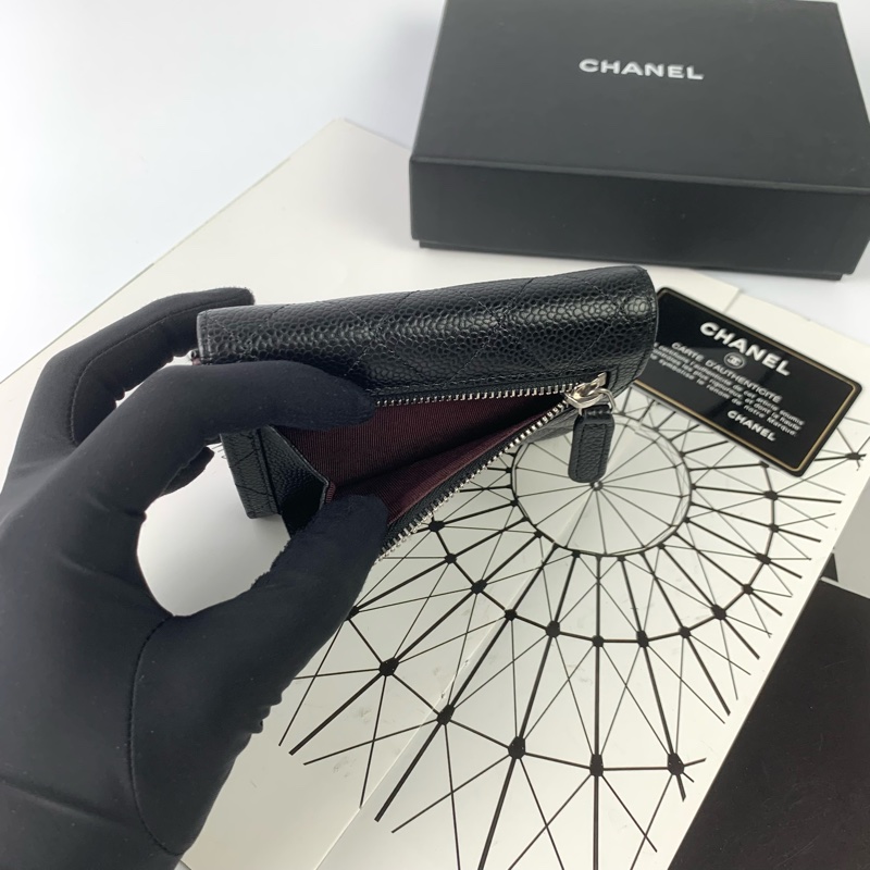 👛小香荔枝皮短夾-9