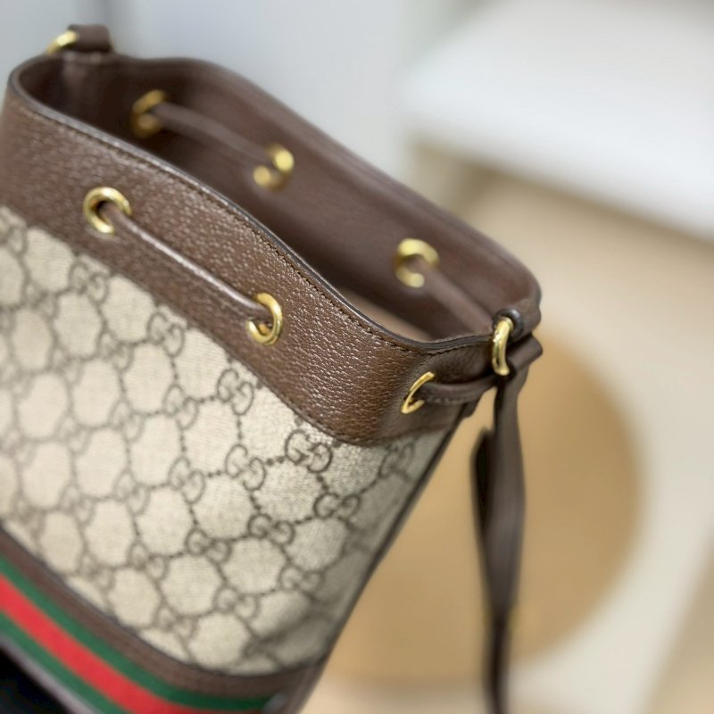 🏷Gucci．Ophidia 老花水桶包-11