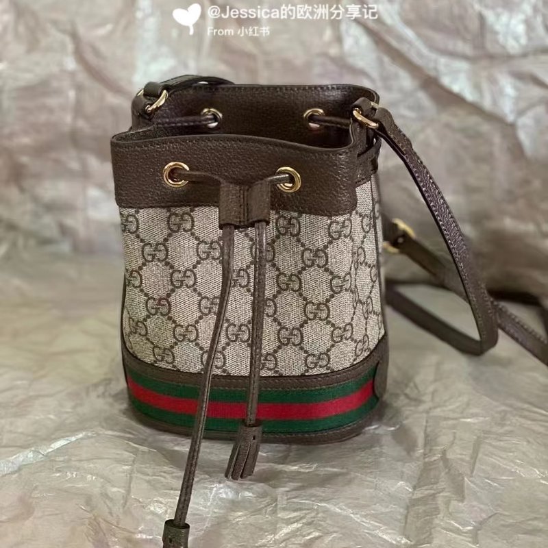 🏷Gucci．Ophidia 老花水桶包-18