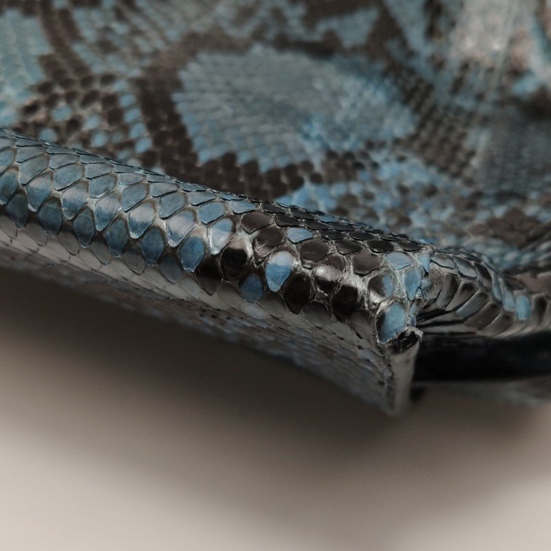 Loewe Flamenco 牛皮蛇皮繩結設計單肩包-17