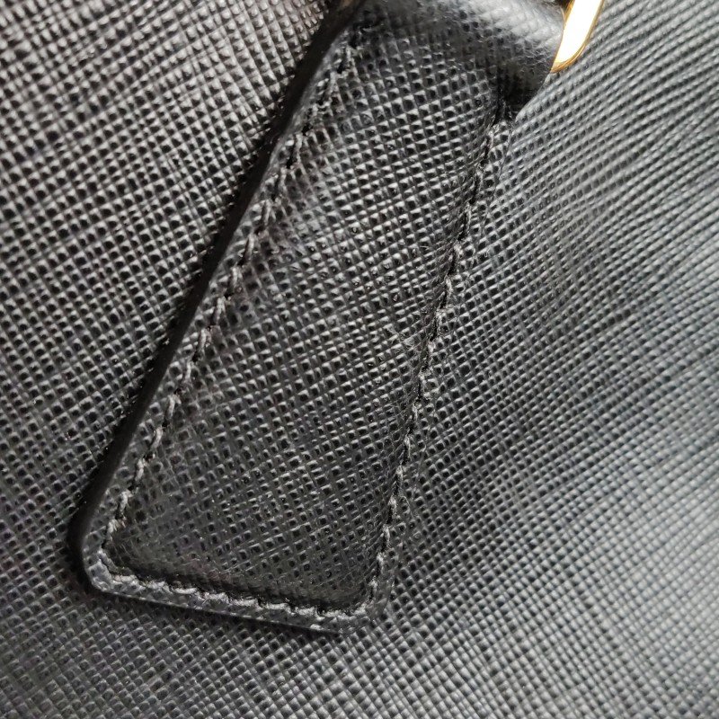 Prada Galleria 殺手包大號牛皮純色三角徽標斜挎包單肩包-20