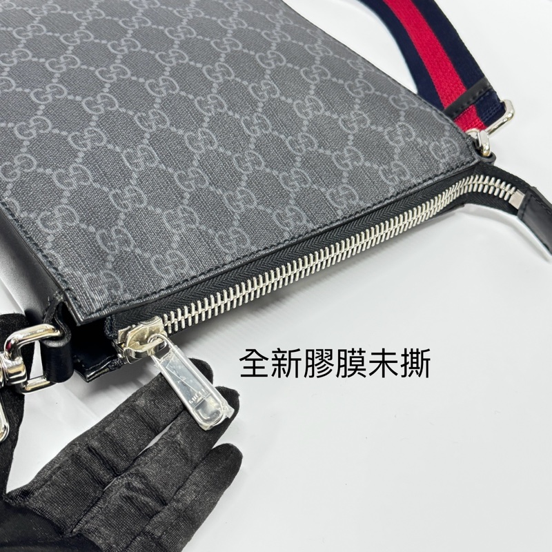 (全新品🎁) GUCCI 古馳 黑老花斜背包 專櫃65000!-3