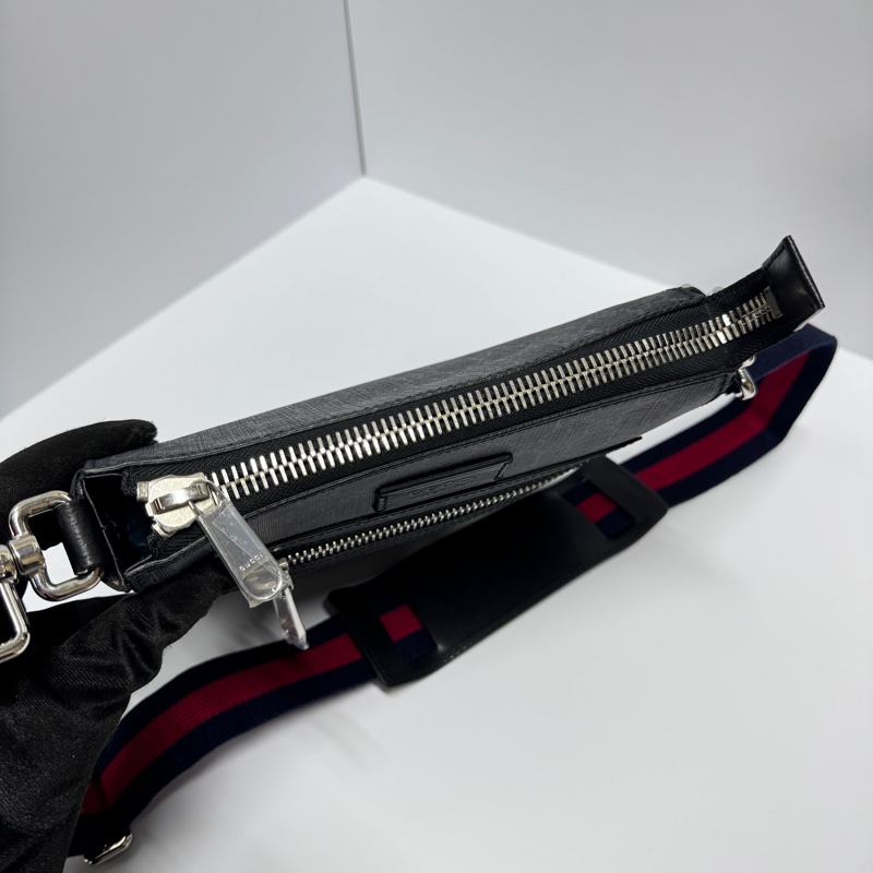 (全新品🎁) GUCCI 古馳 黑老花斜背包 專櫃65000!-6