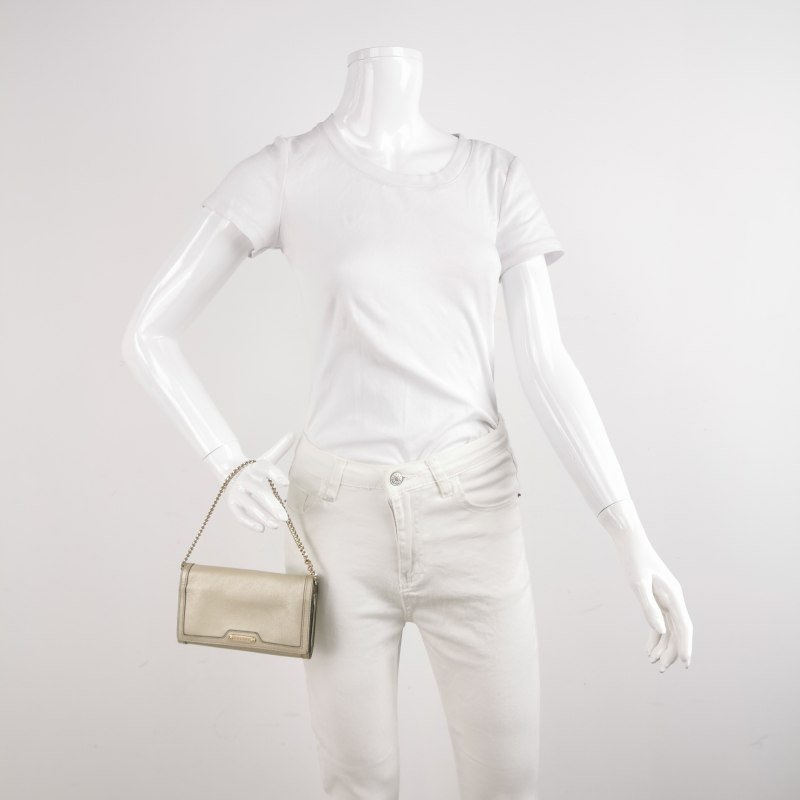 Celine 牛皮純色字母Logo手提包-1