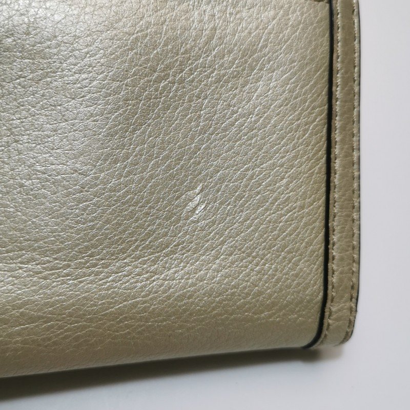 Celine 牛皮純色字母Logo手提包-10