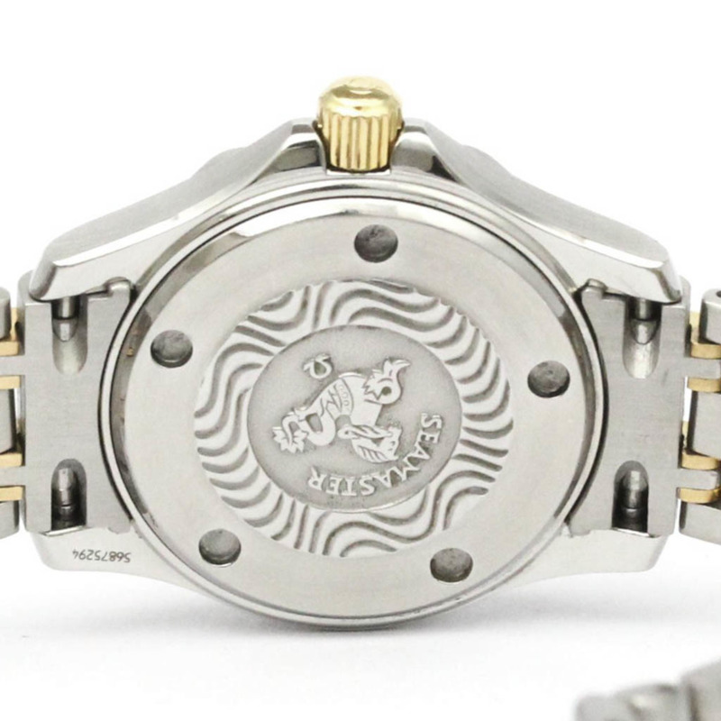 歐米茄海馬系列專業300公尺潛水錶 18K金鋼款 2382.80 拋光-6