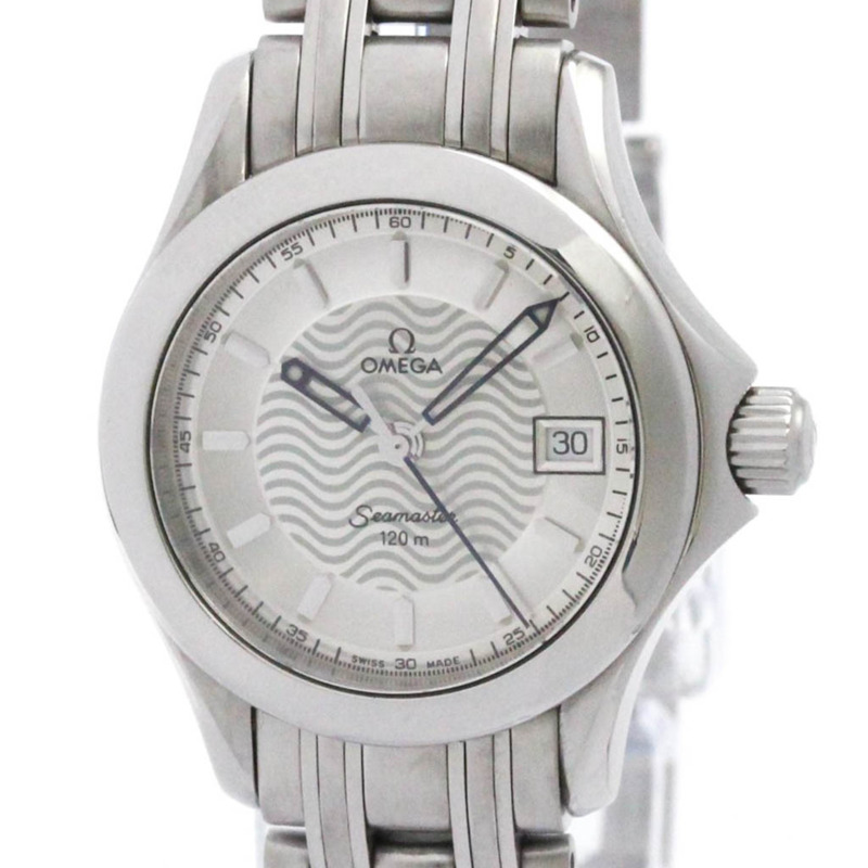 歐米茄海馬系列120公尺精鋼石英女錶 2571.31 拋光款-0