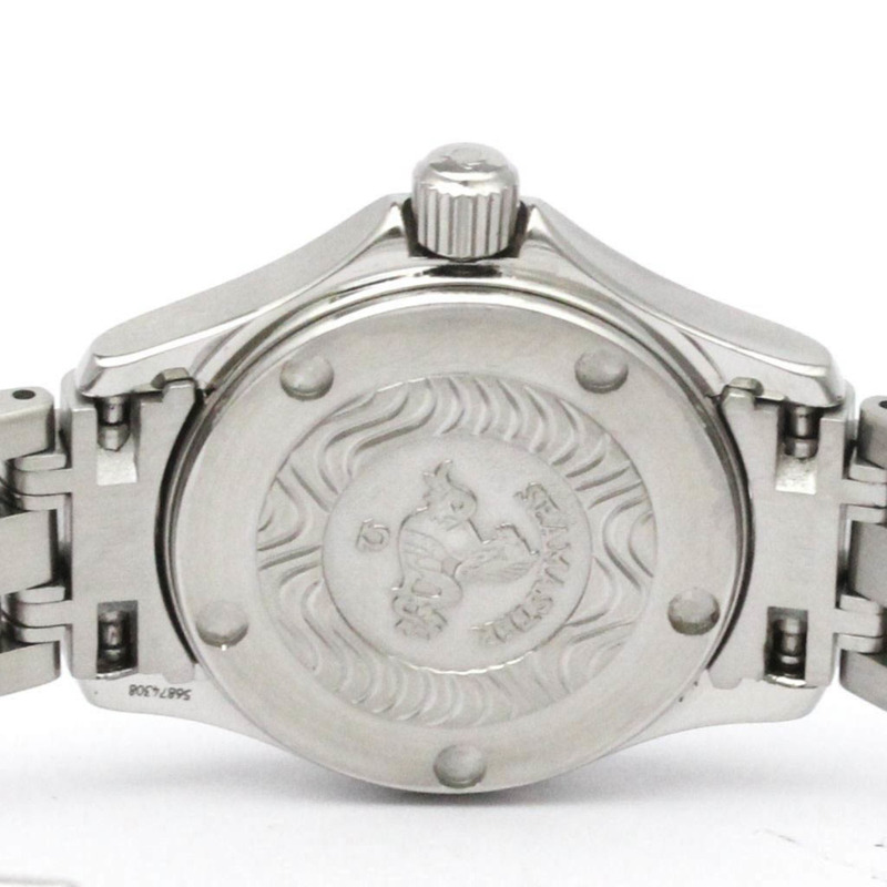 歐米茄海馬系列120公尺精鋼石英女錶 2571.31 拋光款-5