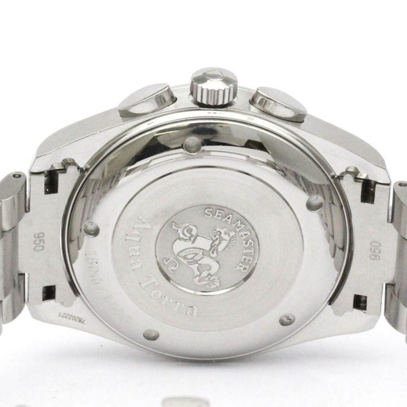 歐米茄海馬系列鐵霸計時腕錶 2512.52 拋光款-6