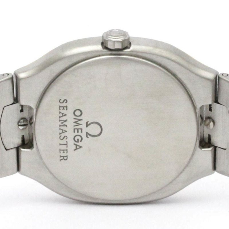 歐米茄海馬系列北極星18K金精鋼男士腕錶396.1022拋光款-5