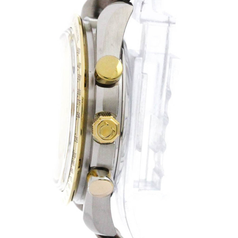 歐米茄超霸系列三曆月相18K金腕錶175.0034拋光款-3