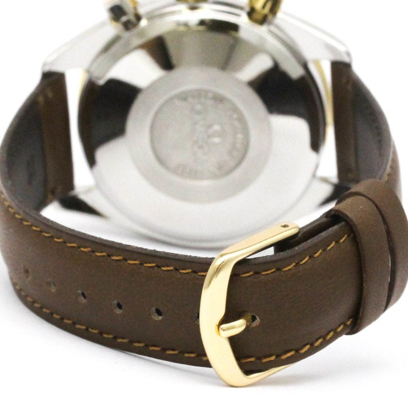 歐米茄超霸系列三曆月相18K金腕錶175.0034拋光款-4