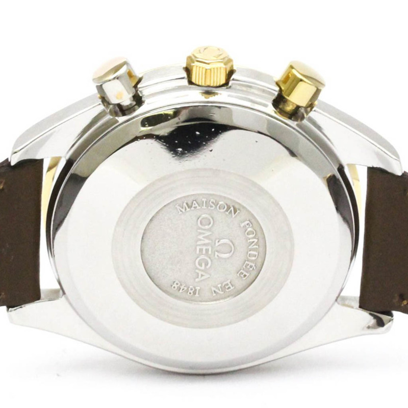 歐米茄超霸系列三曆月相18K金腕錶175.0034拋光款-5