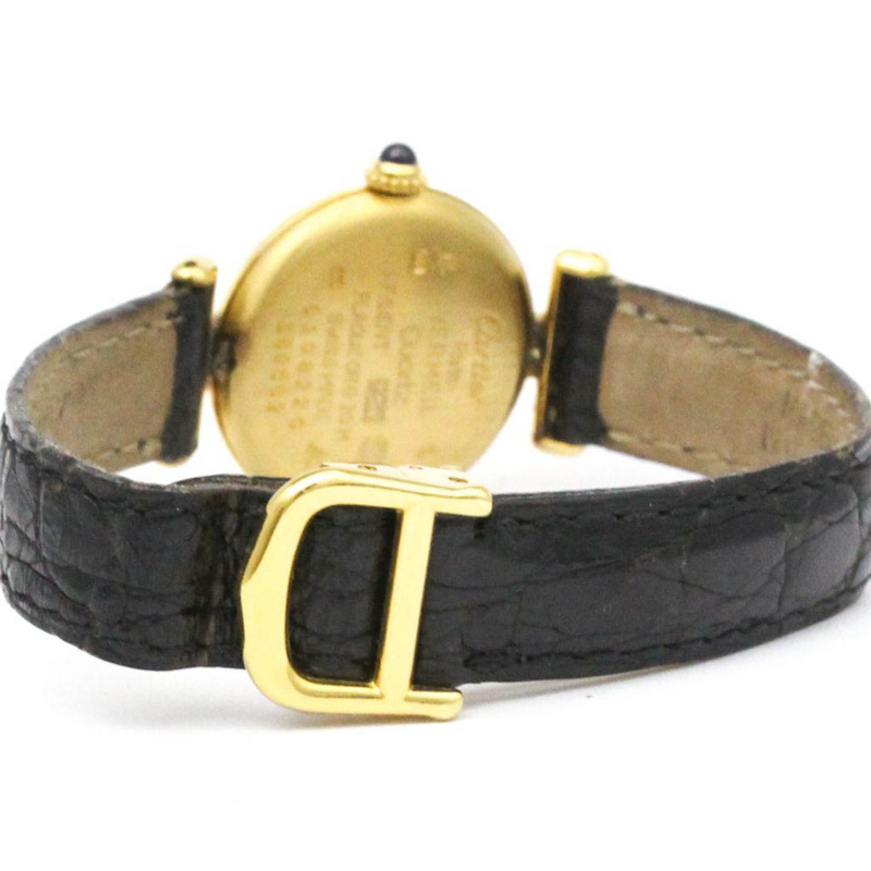 卡地亞 Must Colisee 鍍金女士腕錶 590002-4