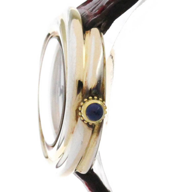 卡地亞 Must Trinity 鍍金石英女士腕錶 W1010744-3