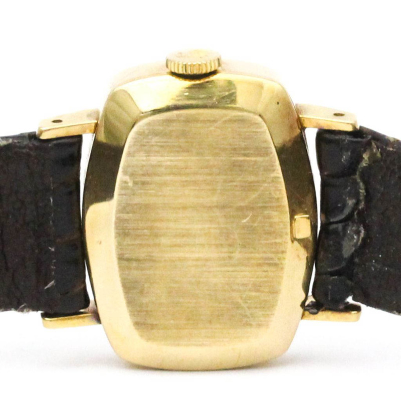 勞力士 Cellini 2647 18K 金皮革手動上鍊女士腕錶（復古款）-5