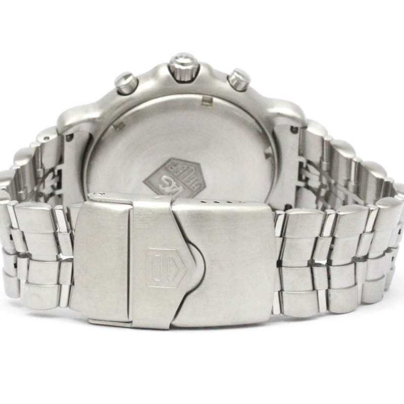 TAG HEUER 6000 計時碼錶 精鋼石英男錶 CH1111 拋光-4