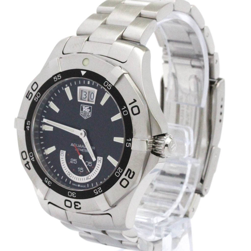 泰格豪雅 Aquaracer 大日期石英男士手錶 WAF1010 拋光-1